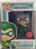 15 Metallic Green Arrow Gemini Collectibles DC Universe Funko pop