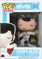 3 Glow 1970s Elvis CHASE Rocks Funko pop