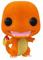 455 Charmander Flocked 2020 Emerald City Comic Con / Walmart Pokemon Funko pop