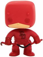 90 Red Daredevil FPI and HOT TOPIC Daredevil Funko pop