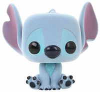 159 Stitch Flocked Hot Topic Lilo & Stitch Funko pop