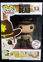 13 Bloody Rick Grimes The Walking Dead Funko pop