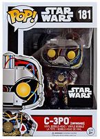 181 Phantom Menace C 3P0 Smugglers Bounty Star Wars Funko pop