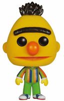 4 Flocked Bert Sesame Street Funko pop