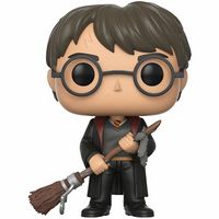 51 Harry Potter w/ Firebolt BL Harry Potter Funko pop