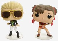 1 Captain Marvel vs Chun Li Marvel Vs. Capcom Funko pop