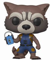 491 Rocket Raccoon Guardians of the Galaxy Mission Breakout Marvel Comics Funko pop