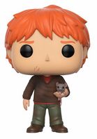 44 Ron Weasely w/ Scabbers Harry Potter Funko pop