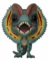 550 Dilophosaurus Frill Open Jurassic Park Funko pop