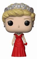 3 Princess Diana Red Dress CHASE Royals Funko pop