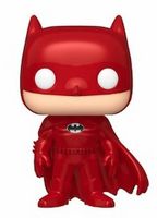 144 Batman Red Metallic Target REDcard DC Universe Funko pop