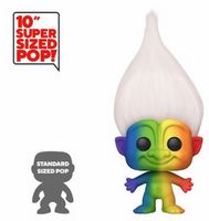 9 Rainbow Troll 10 Inch Super Sized Chase Variant Trolls Funko pop