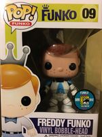 9 2012 Freddy Funko Pop Sign LE 96 Freddy Funko Funko pop