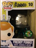 10 2012 Metallic Mars Attacks LE 12 Freddy Funko Funko pop