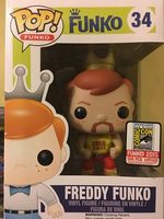 34 2015 Hulk Hogan LE 500 Freddy Funko Funko pop