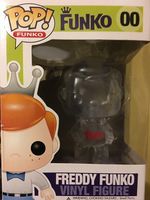 0 2013 Clear Freddy LE 24 Freddy Funko Funko pop