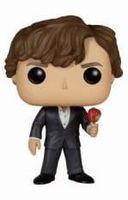 292 Sherlock with Apple Sherlock Funko pop