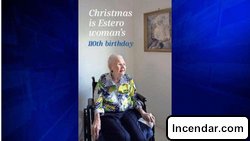 Florida woman celebrates 110th birthday on Christmas Day