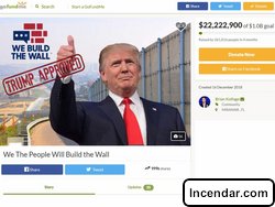 Florida man raises $22 million for Trumps border wall spends the money for himself instead.