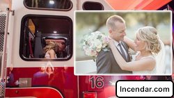 Florida woman stabbed by ex-boyfriend marries firefighter who rescued her