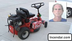 Florida man charged with DUI while riding lawn mower