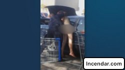 Naked Florida man detained outside of Titusville Walmart